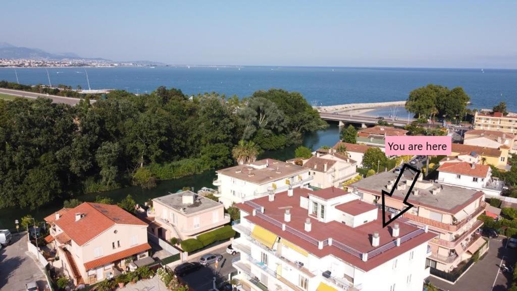 Appartement Charmant studio proche de Nice à 300m des plages à Villeneuve-Loubet Extérieur photo